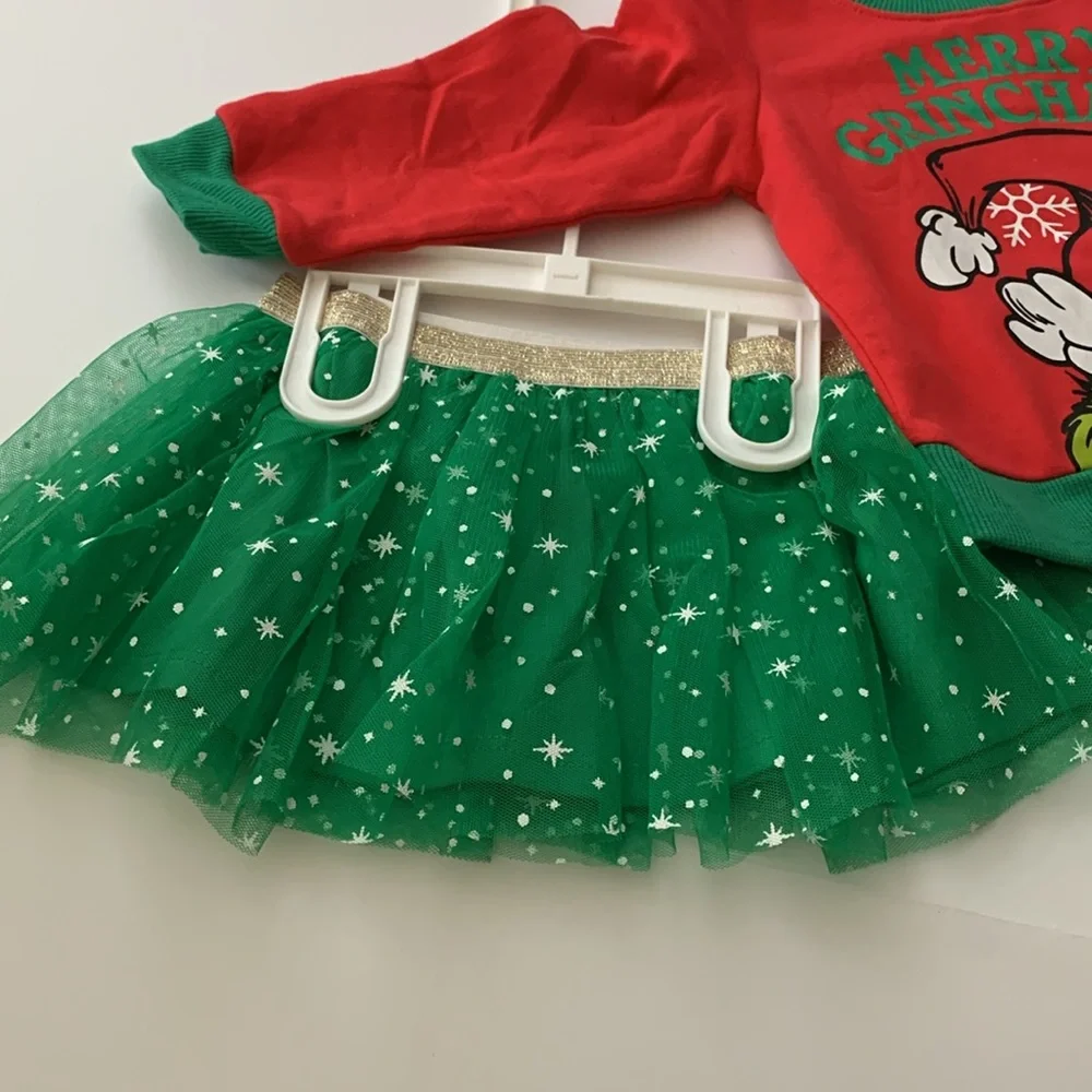 The Grinch Baby Girls Grinchmas Outfit